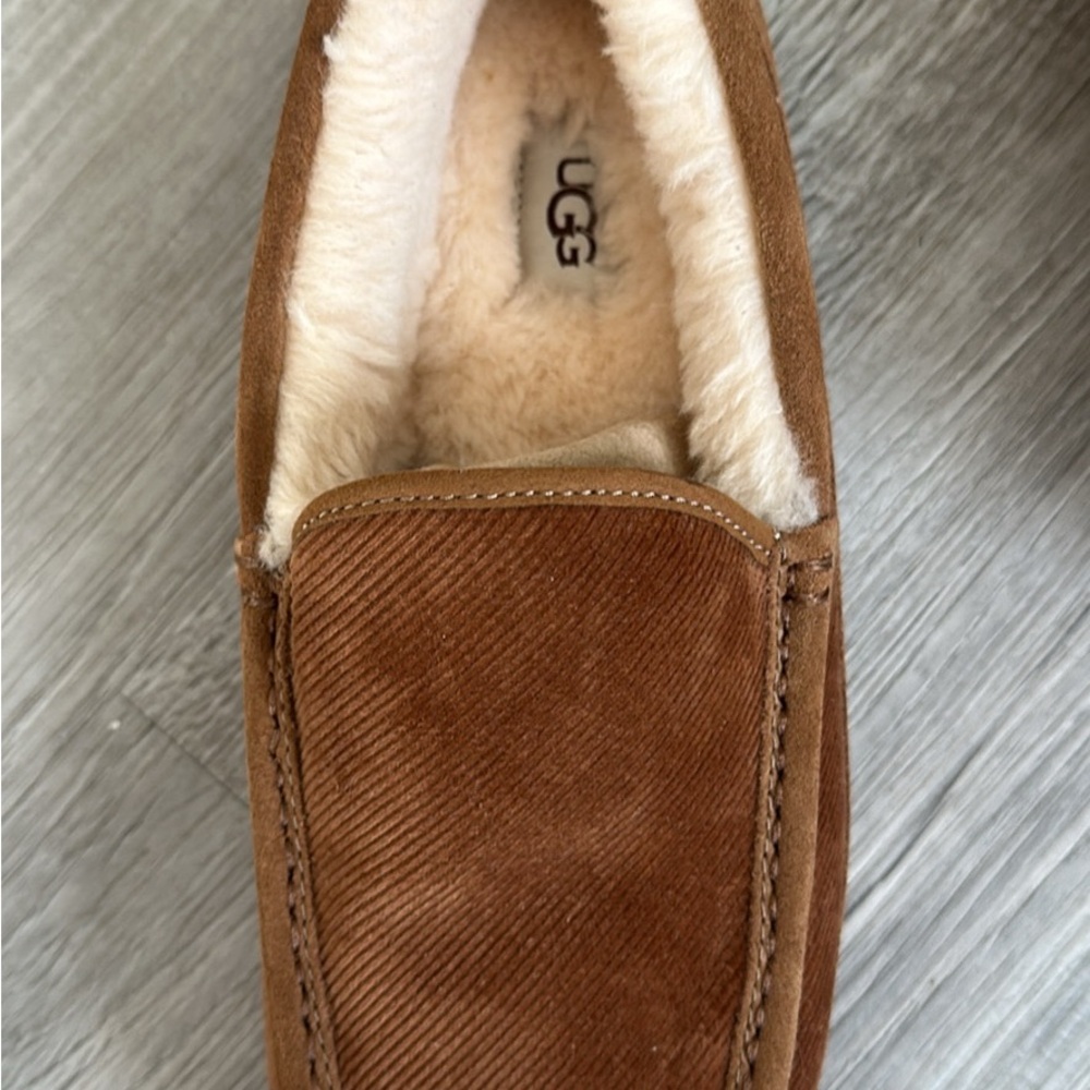 UGG Men's Brown Suede Loafers